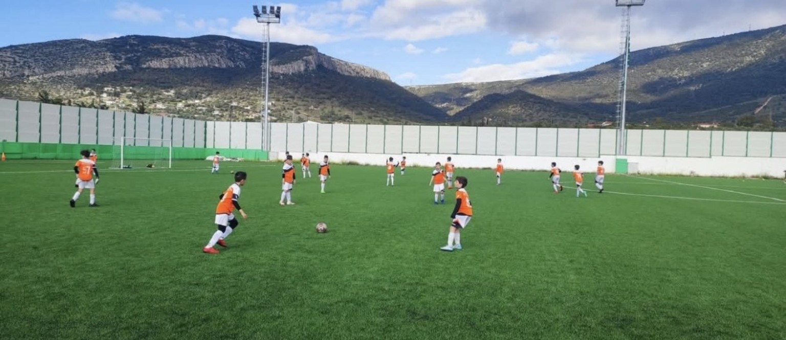 Αγωνιστική δράση των παιδιών της Ακαδημίας στο γήπεδο